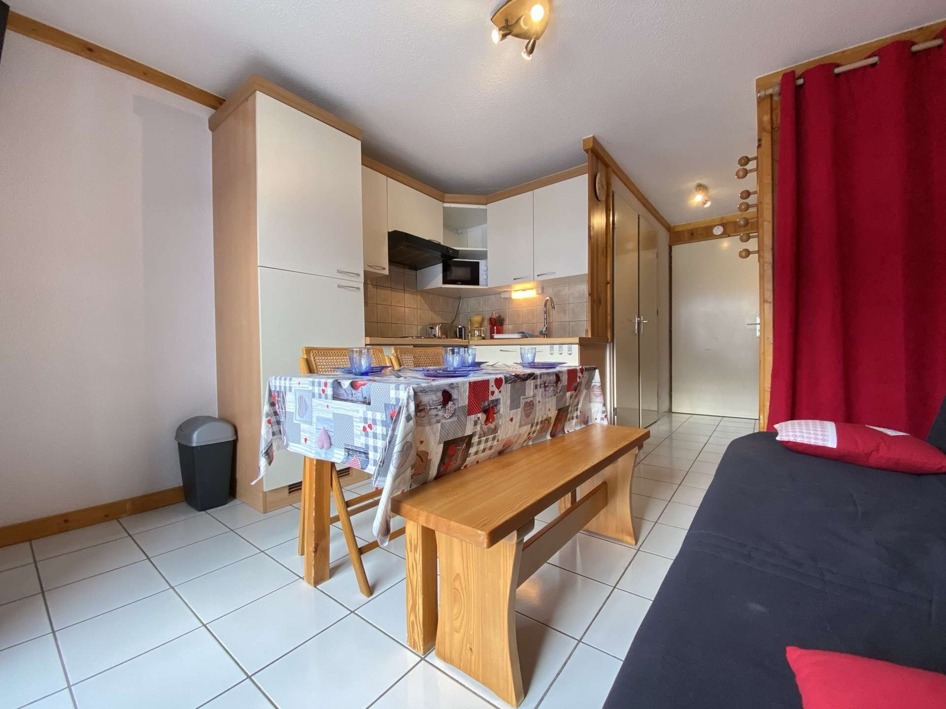 Studio cabine à Praz-sur-Arly - 4 personnes