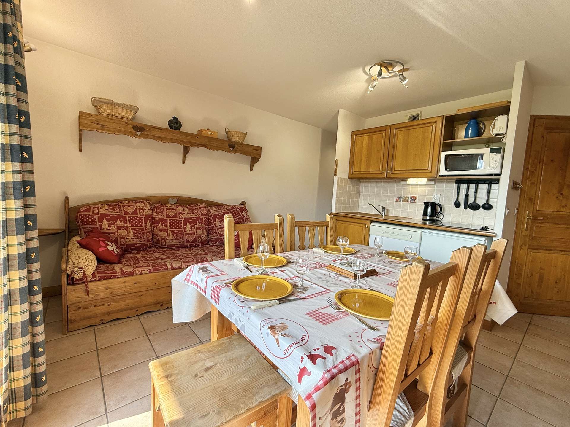 Appartement 3 pièces à Praz-sur-Arly - 6 personnes