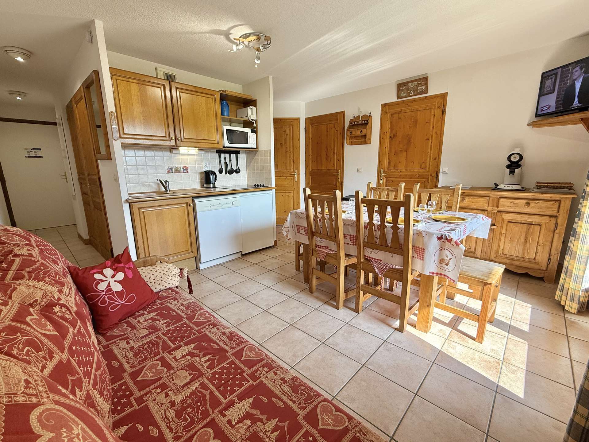 Appartement 3 pièces à Praz-sur-Arly - 6 personnes