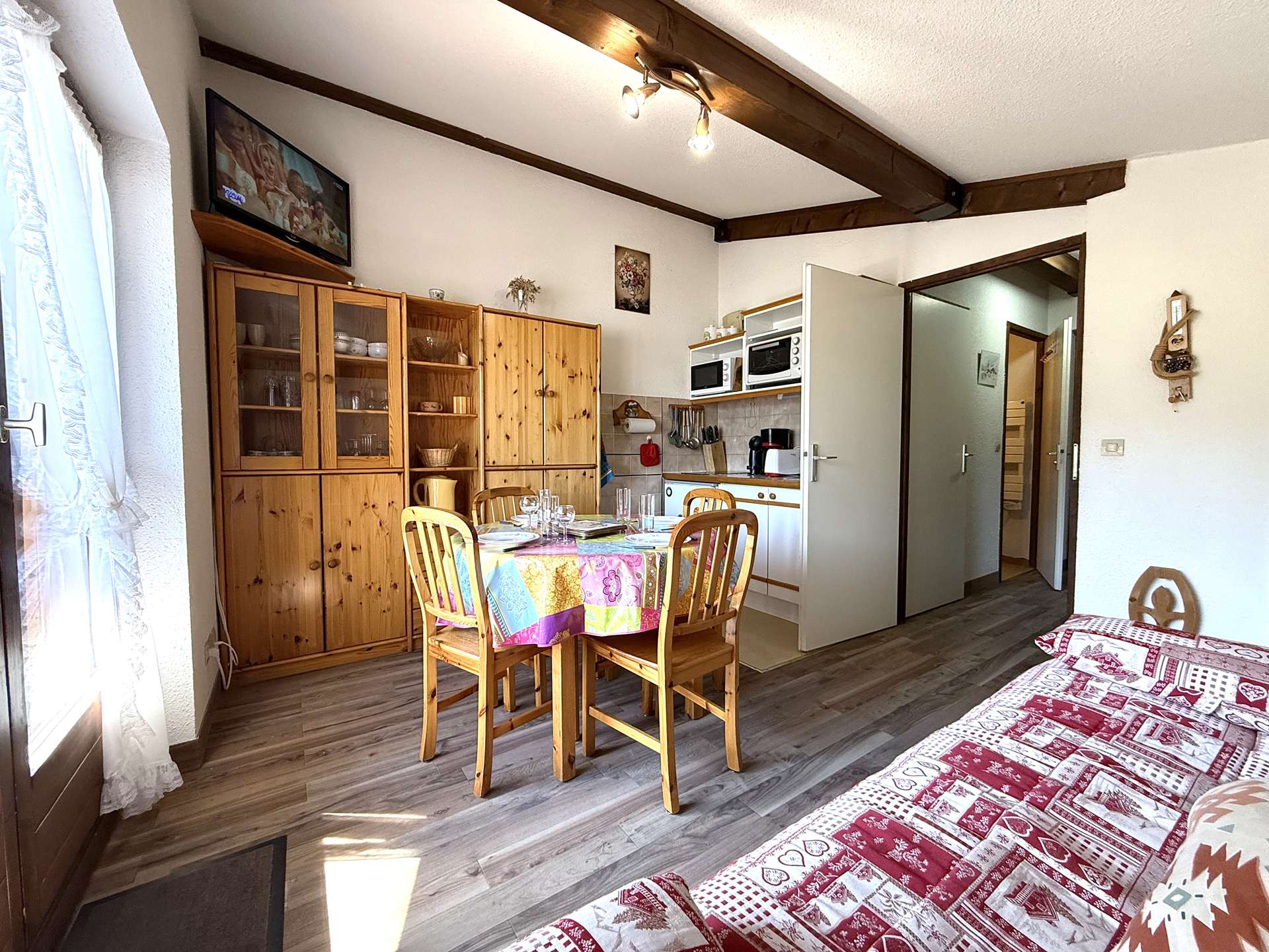 Appartement 2 pièces cabine à Praz-sur-Arly - 6 personnes