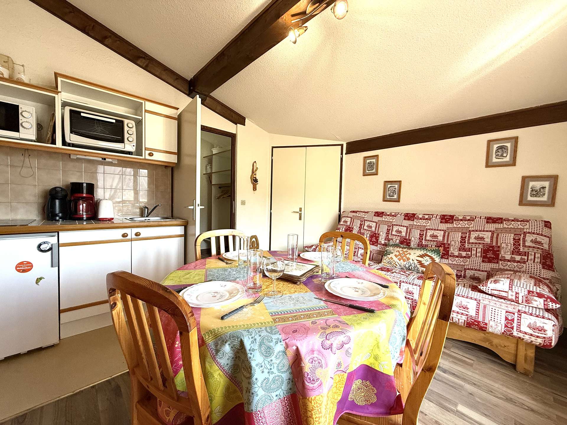Appartement 2 pièces cabine à Praz-sur-Arly - 6 personnes