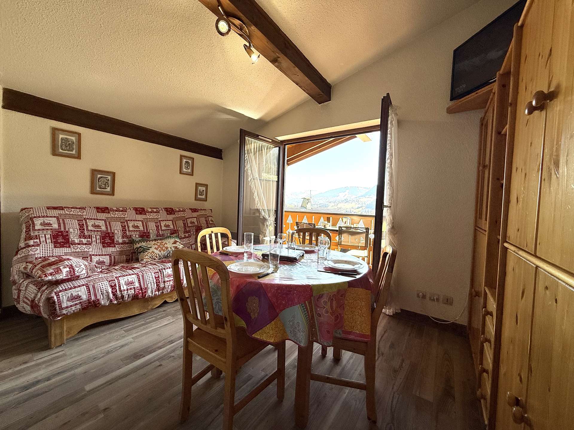 Appartement 2 pièces cabine à Praz-sur-Arly - 6 personnes