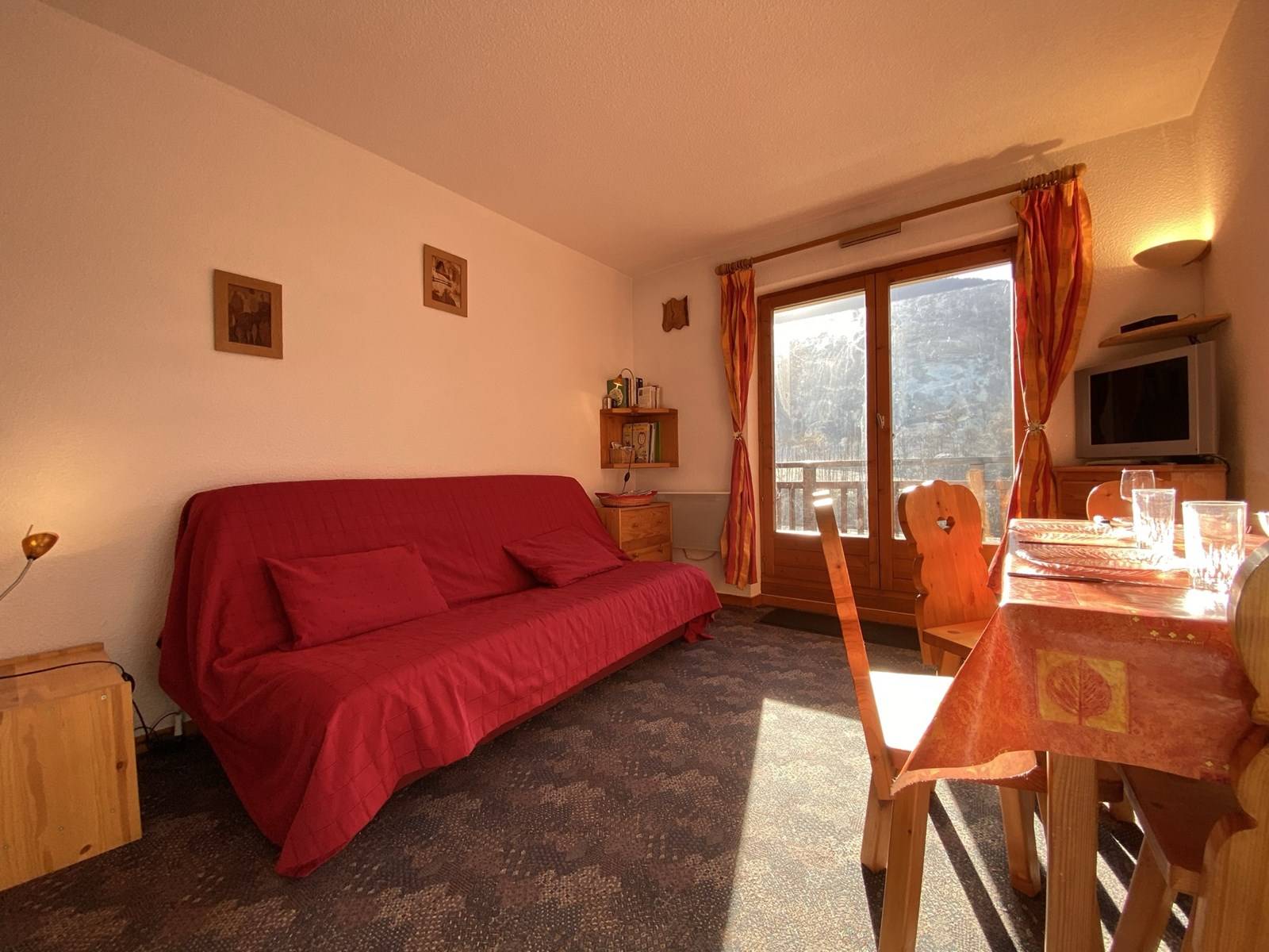 Studio cabine à Praz-Sur-Arly - 4 personnes