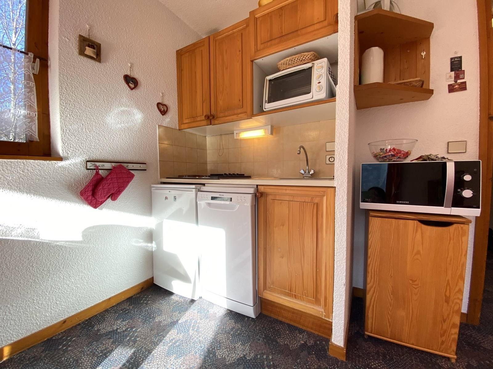 Studio cabine à Praz-Sur-Arly - 4 personnes
