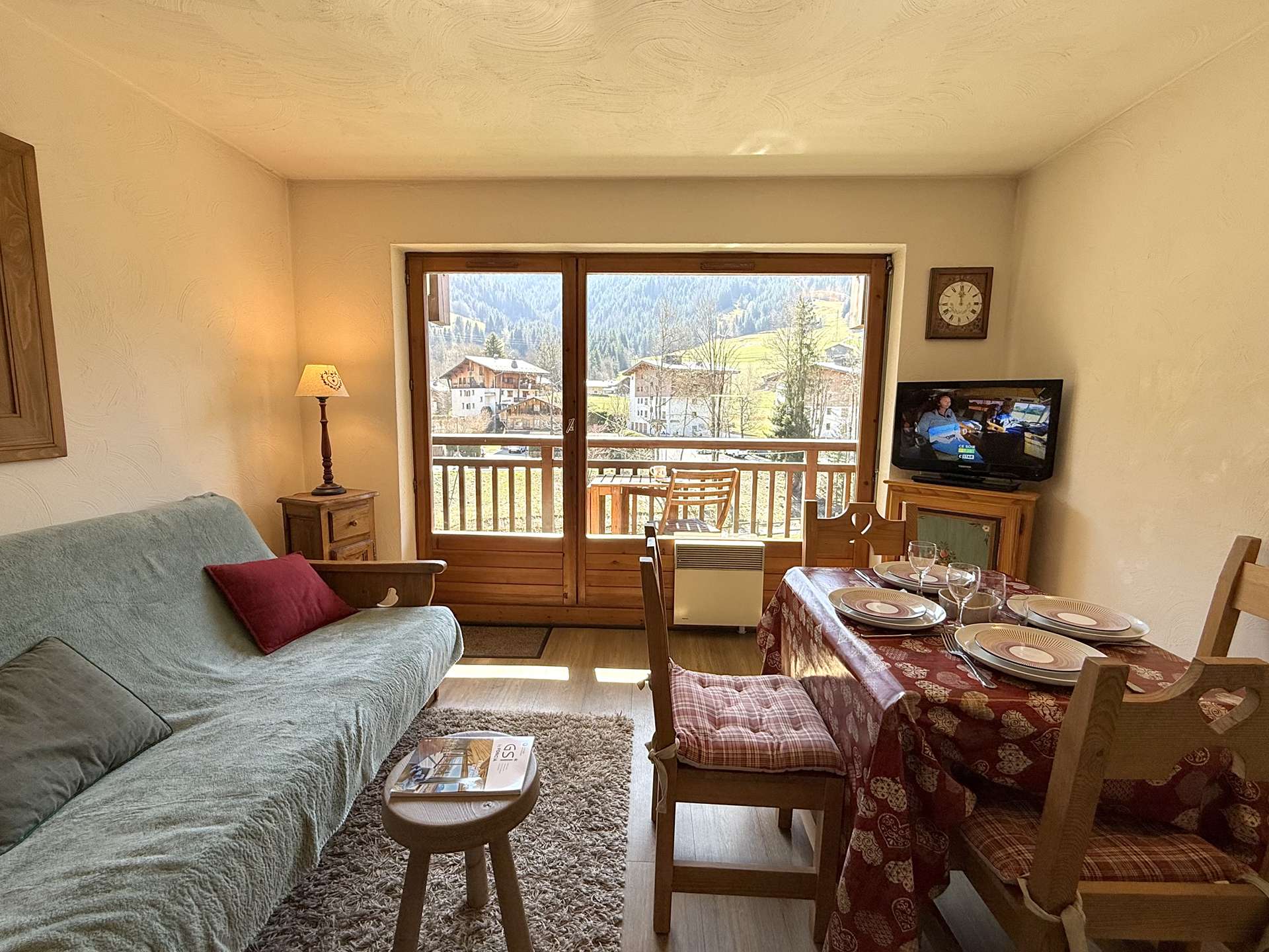 Appartement studio cabine à Praz-sur-Arly - 4 personnes