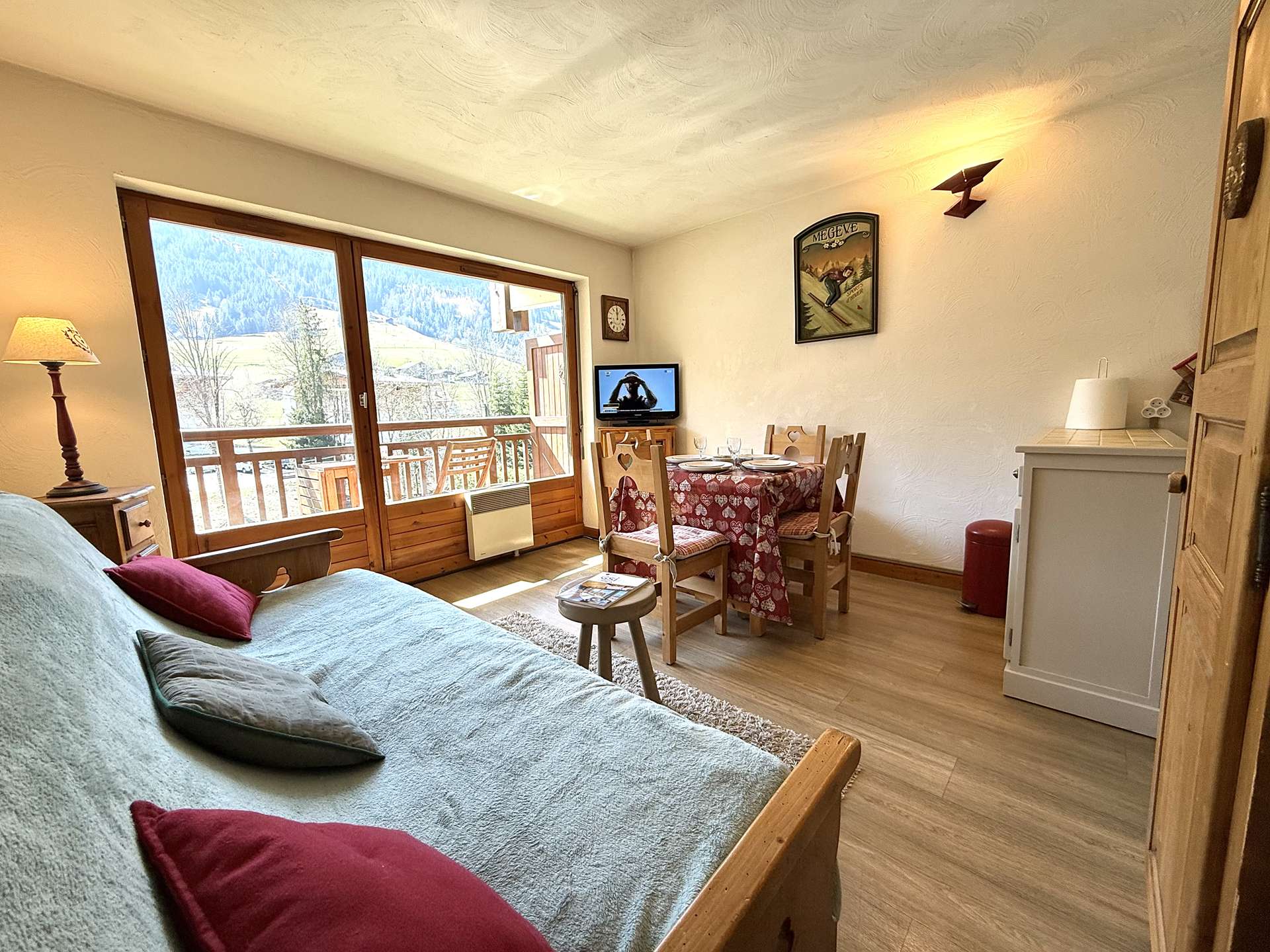 Appartement studio cabine à Praz-sur-Arly - 4 personnes