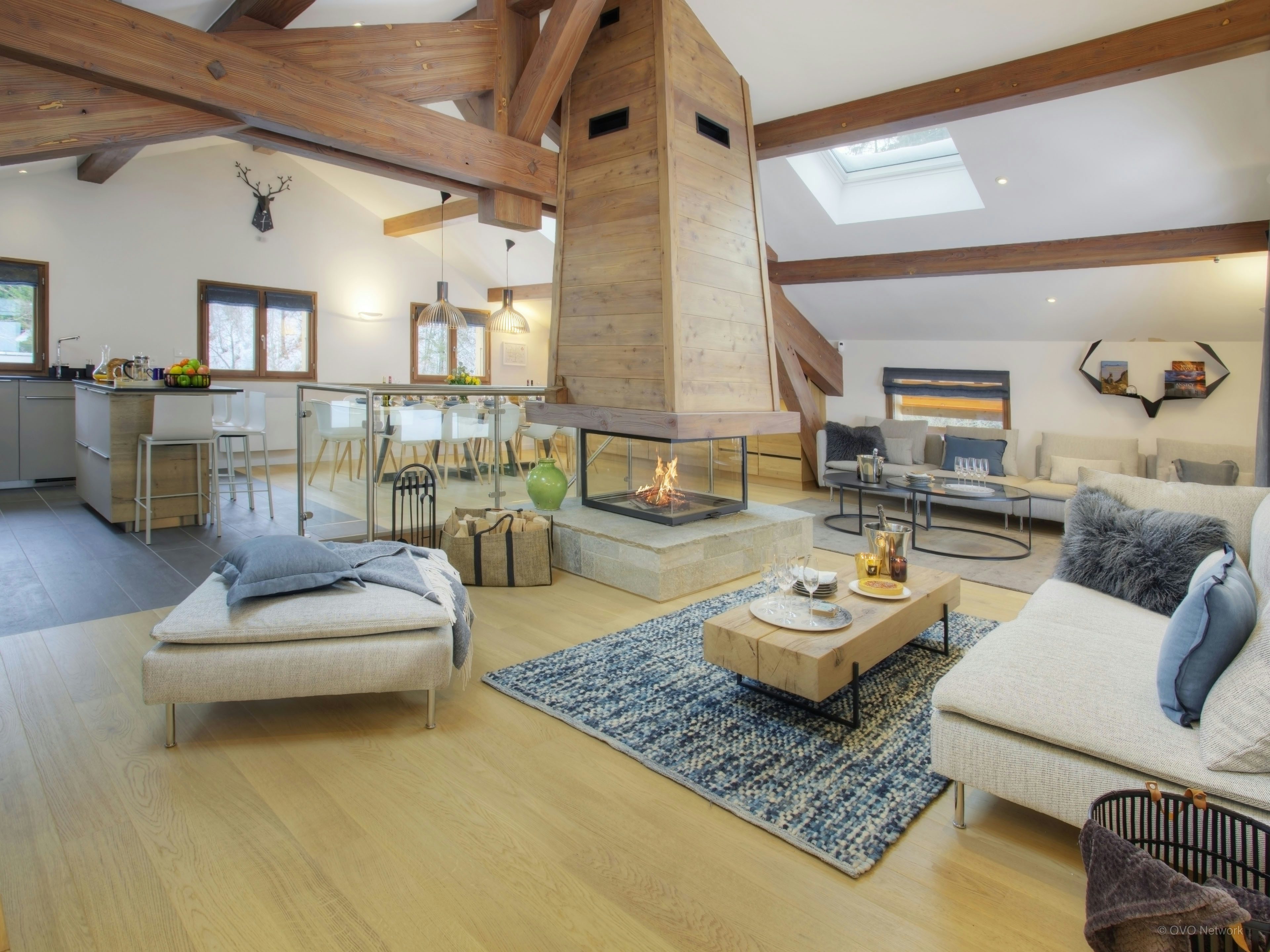 Vacances sur les pistes avec sauna et jacuzzi