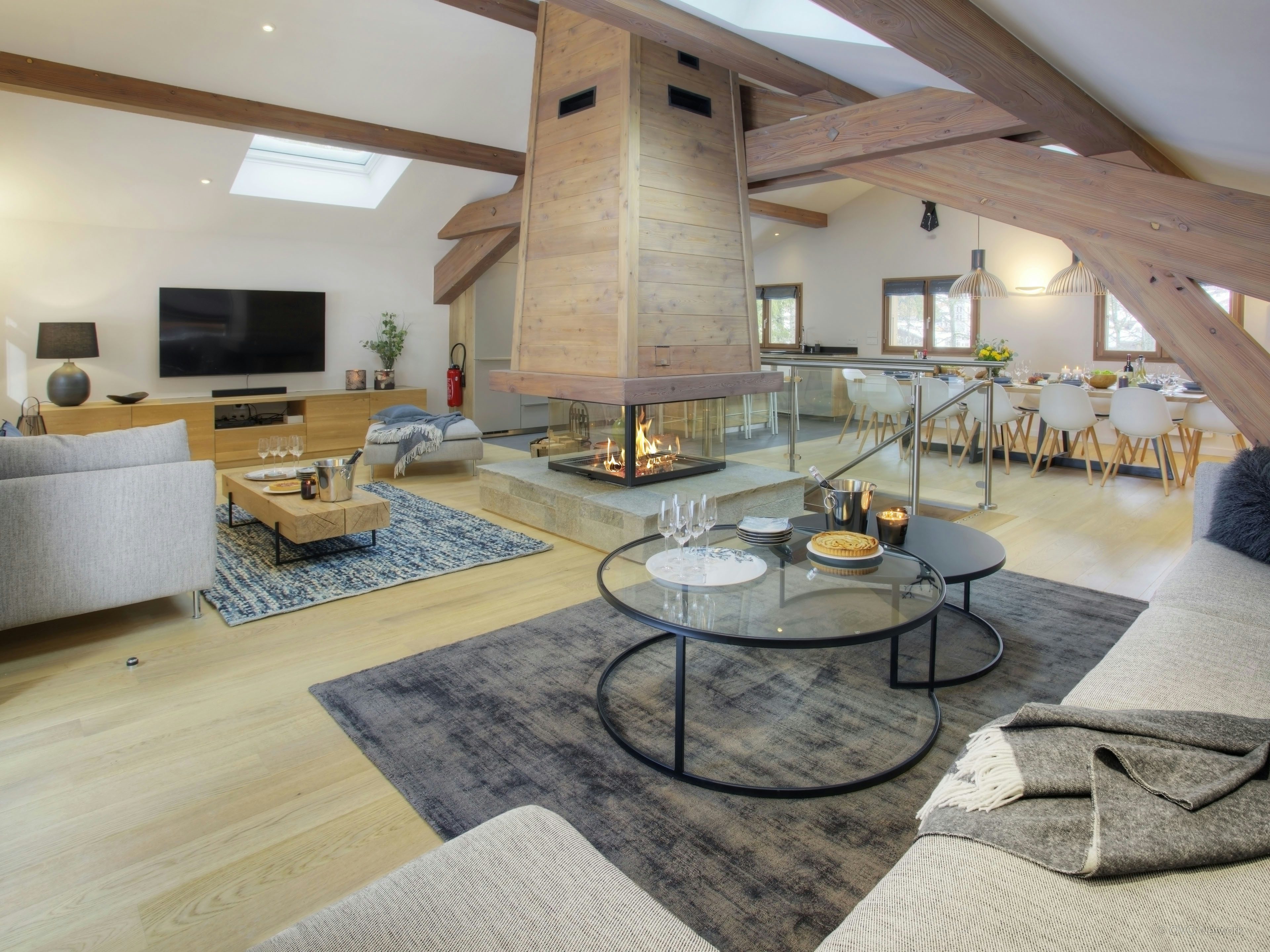 Vacances sur les pistes avec sauna et jacuzzi