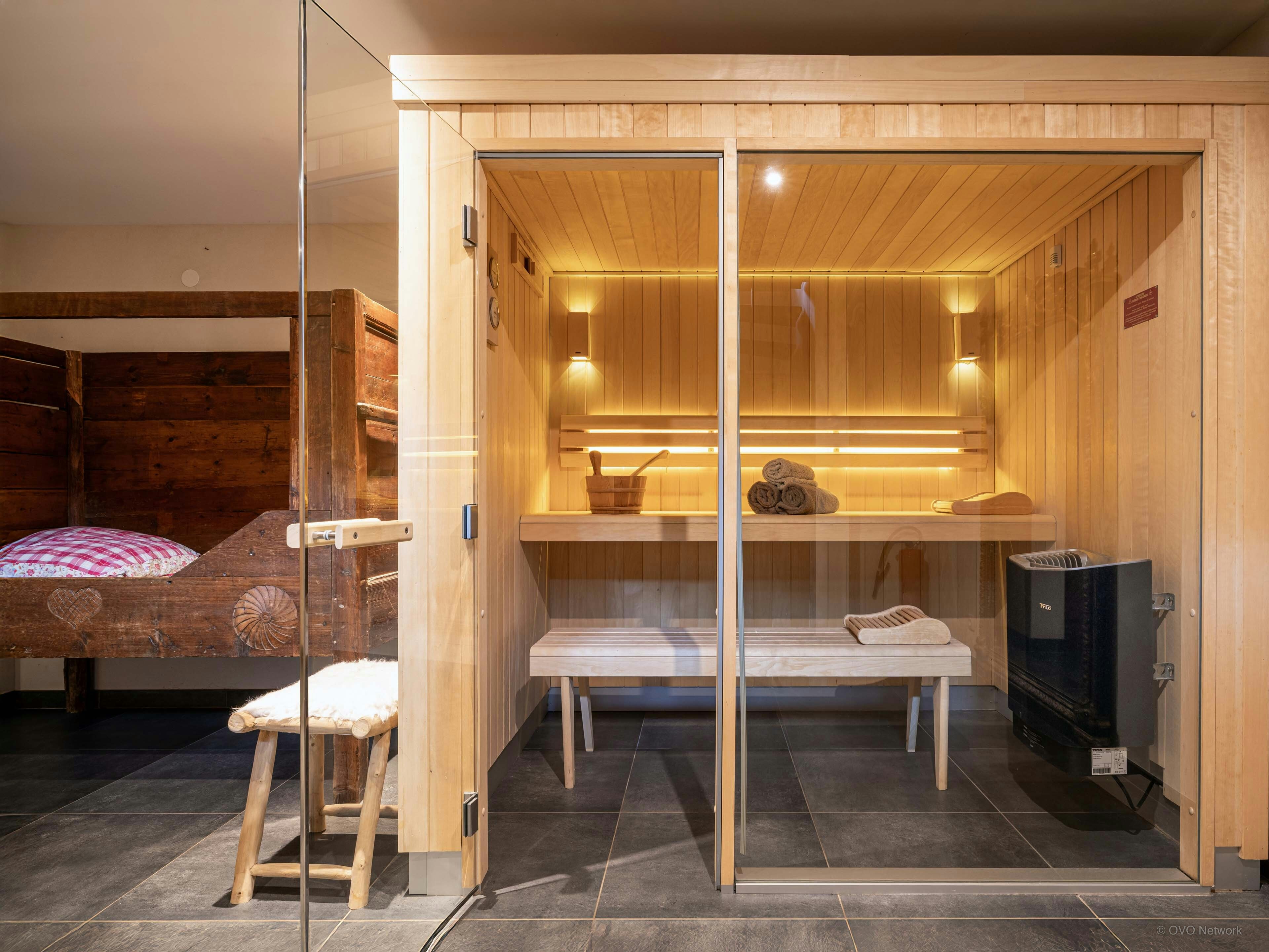 Sauna, jacuzzi, jardin plat - proche remontées & pistes