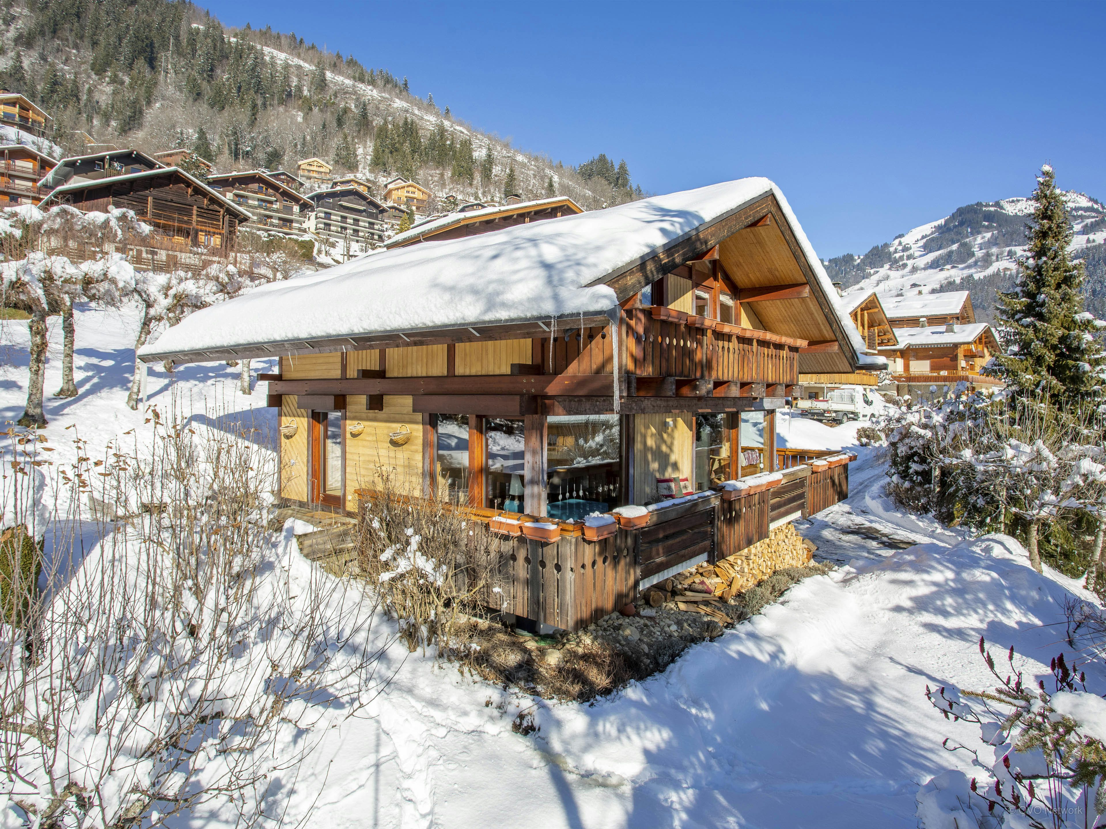 Séjour familial pour 8 avec sauna et belle vue