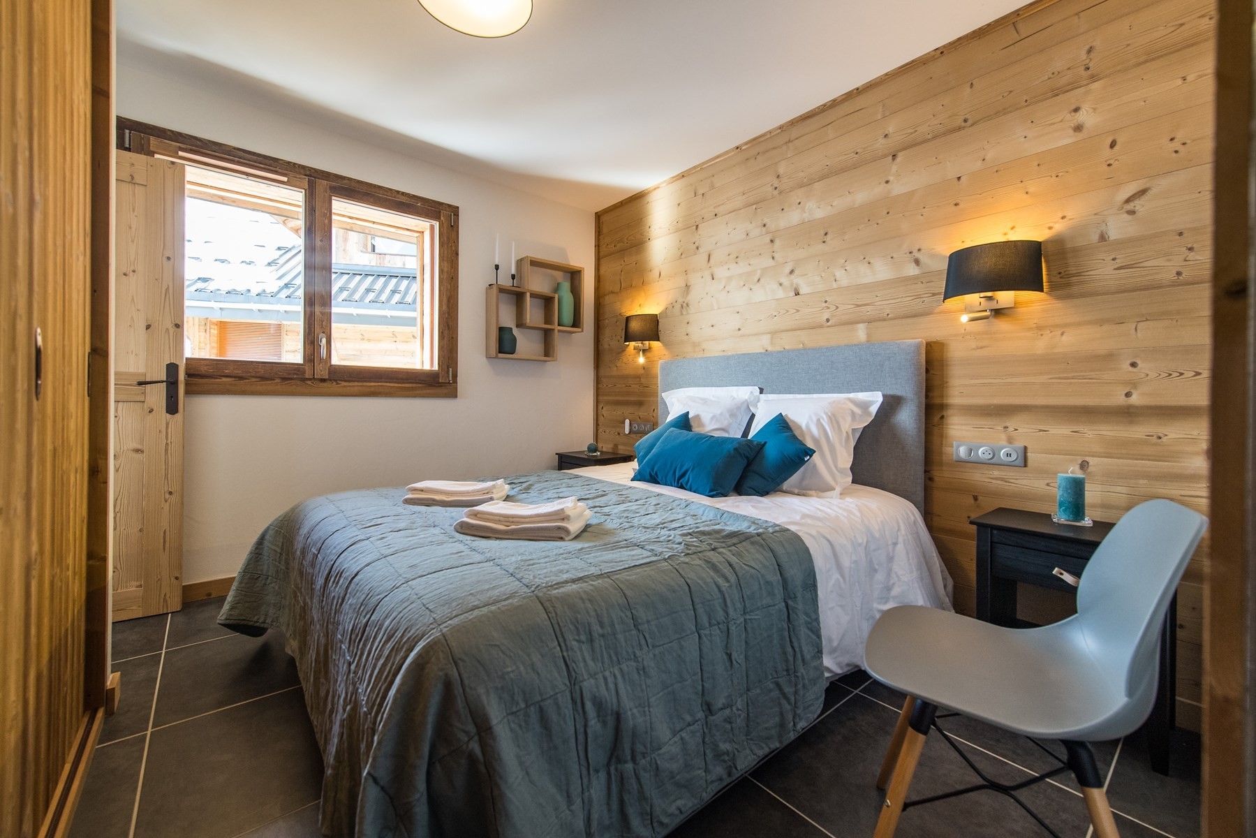 Appartement haut de gamme sur les pistes, vue panoramique