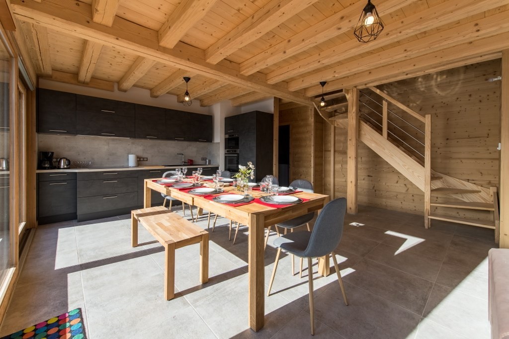 Appartment mansardé sur les pistes, vue panoramique