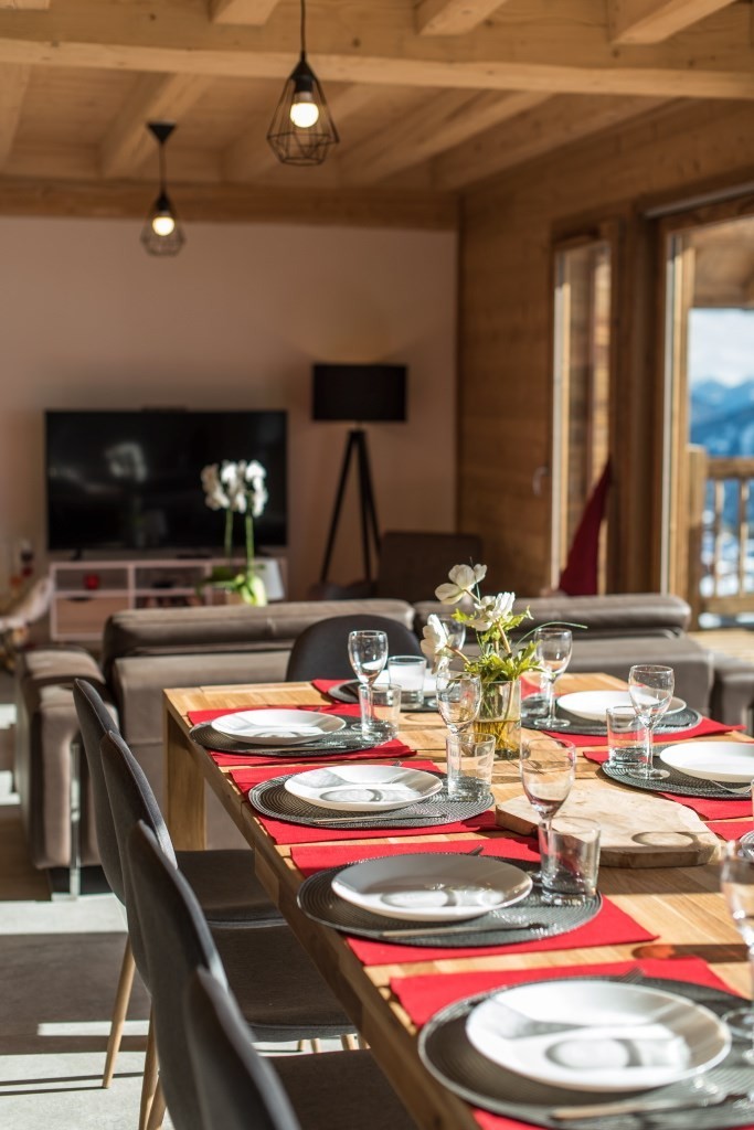 Appartment mansardé sur les pistes, vue panoramique