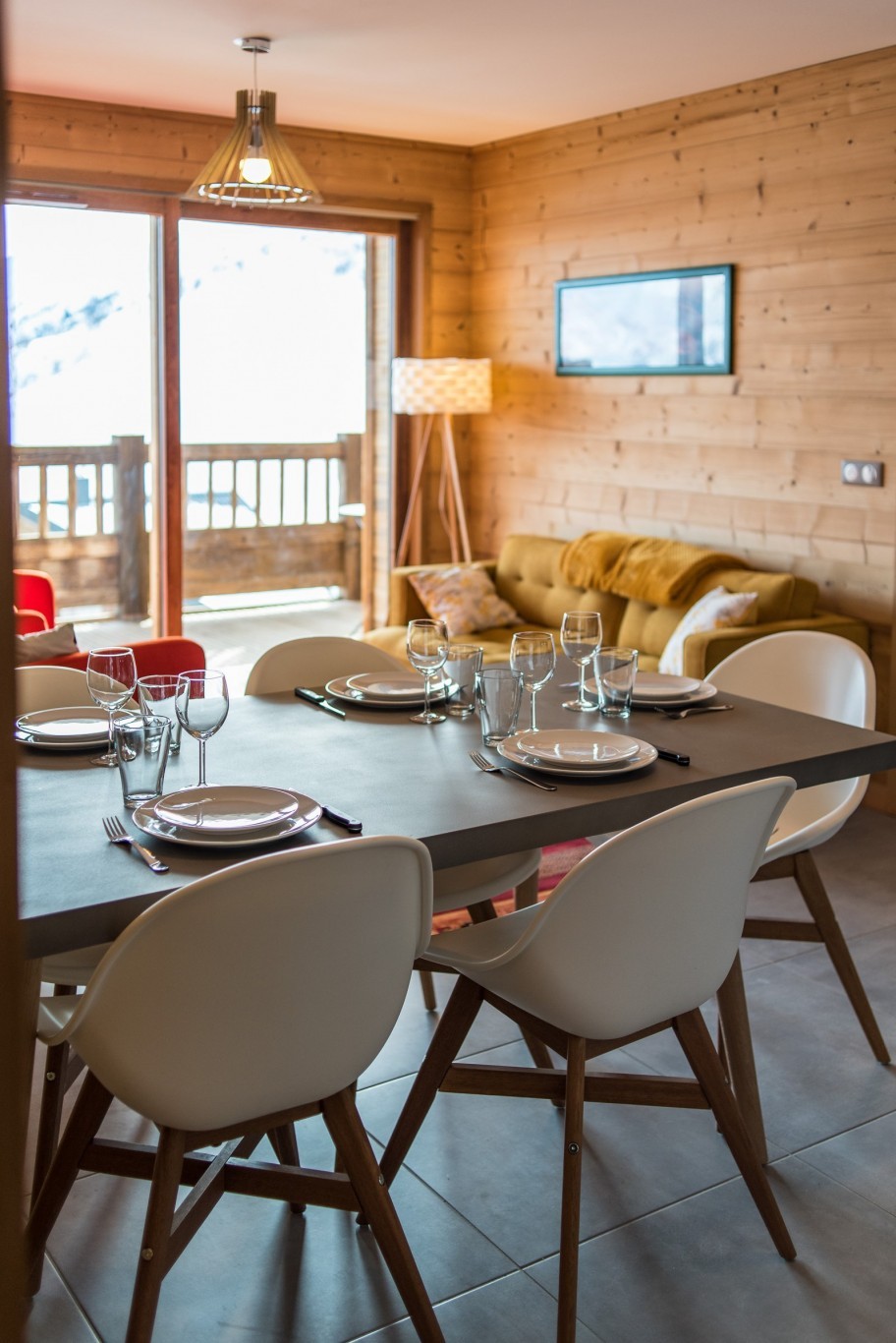 Appartement dans résidence neuve sur les pistes