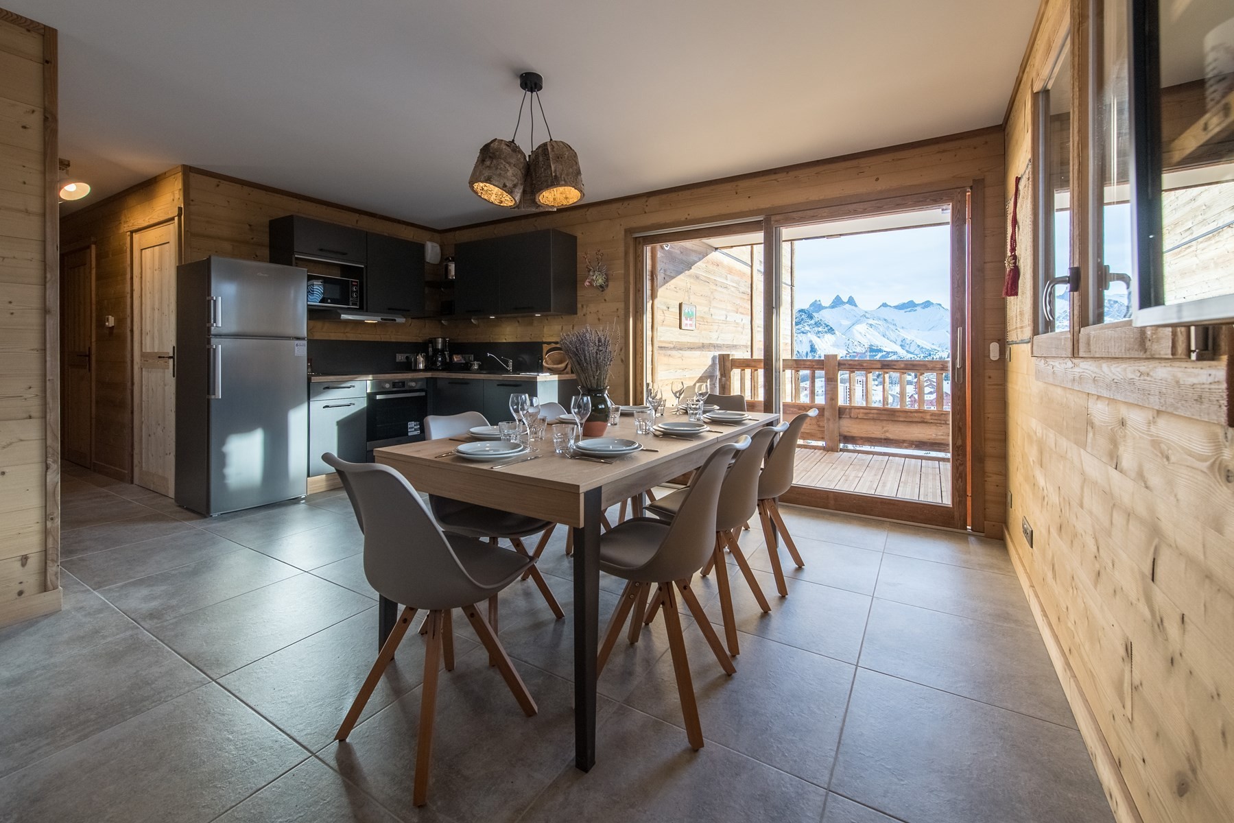 Grand appartement à 2 pas des pistes