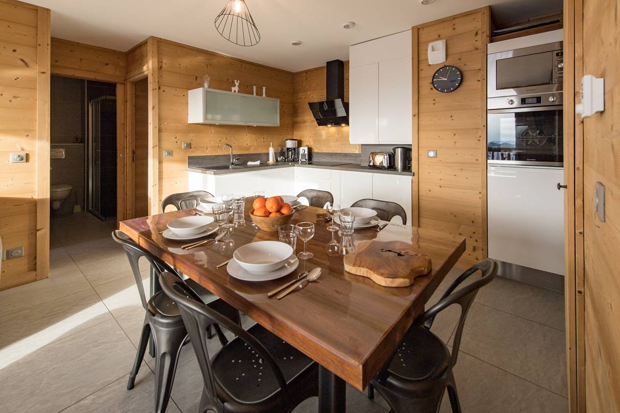 Appartement chaleureux sur les pistes
