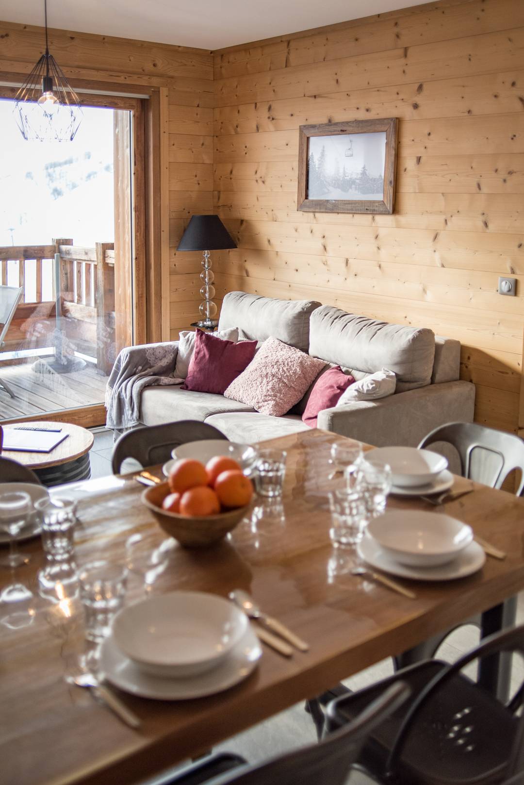 Appartement chaleureux sur les pistes