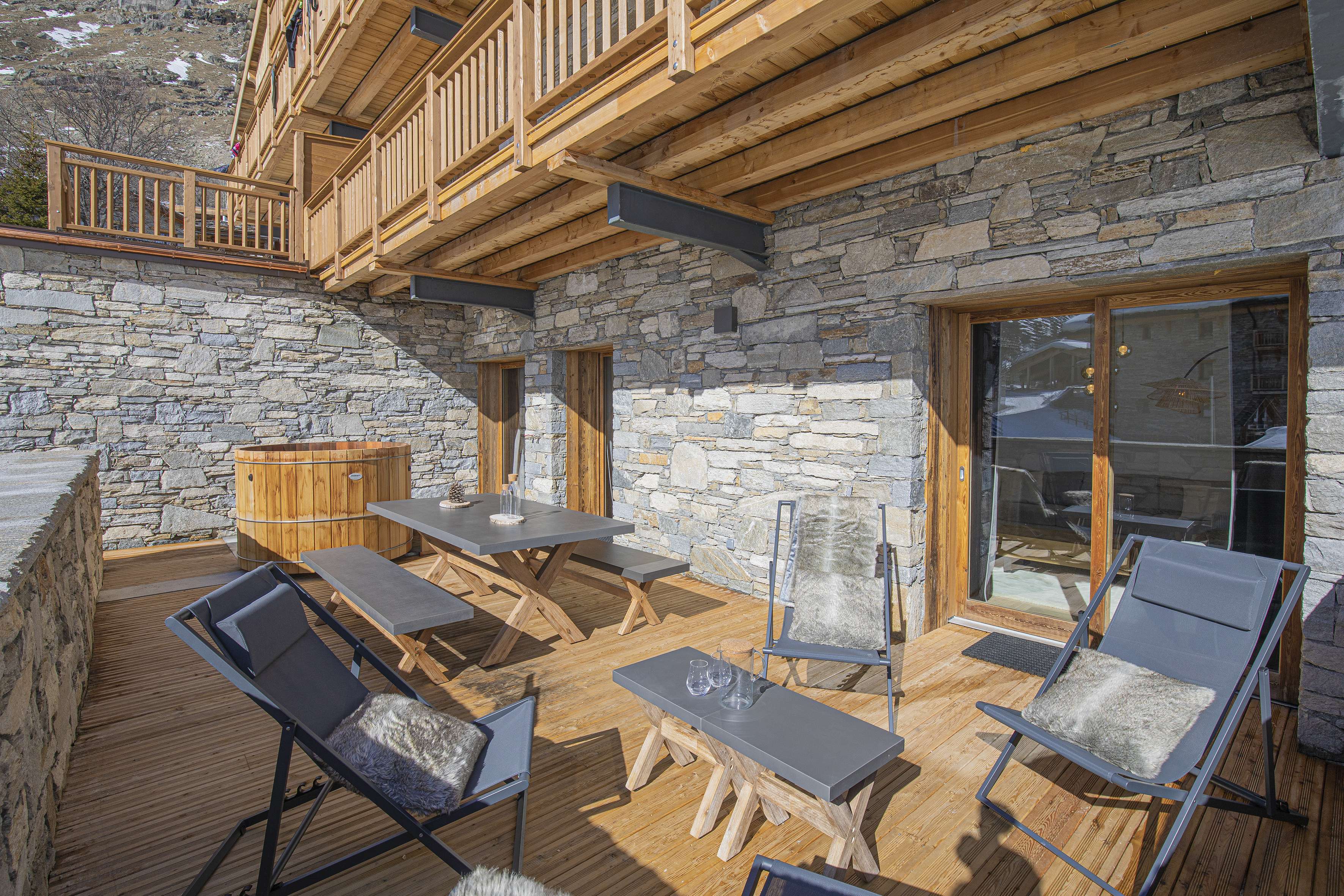 Marmotte 5 - Appartement avec bain Nordique en face du télésiège