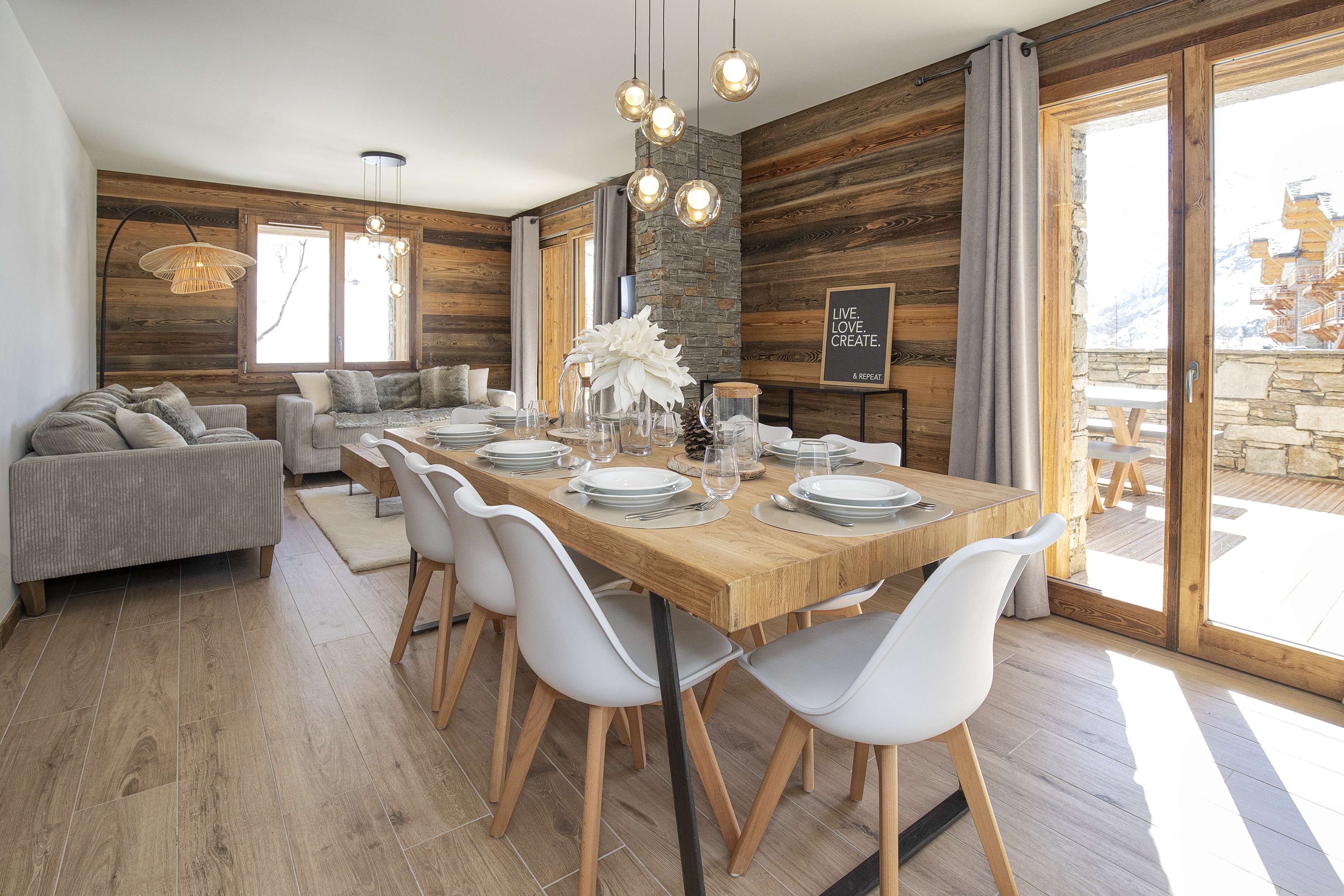 Marmotte 5 - Appartement avec bain Nordique en face du télésiège