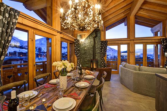 Chalet Iris Bleu