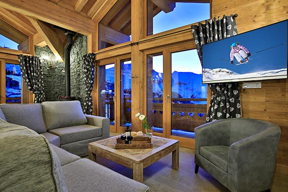 Chalet Iris Bleu
