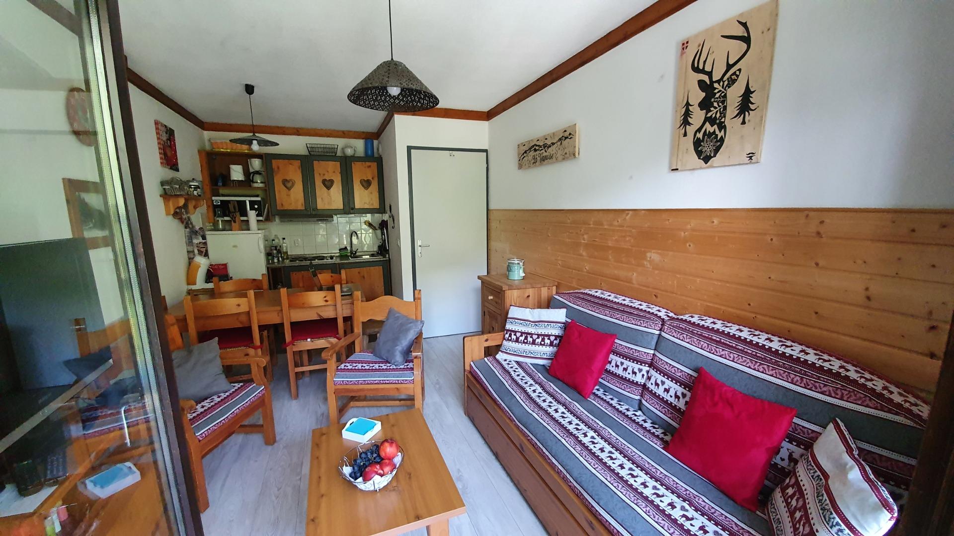 Skis aux pieds Appartement 6 Pers. au Chalet du Thabor