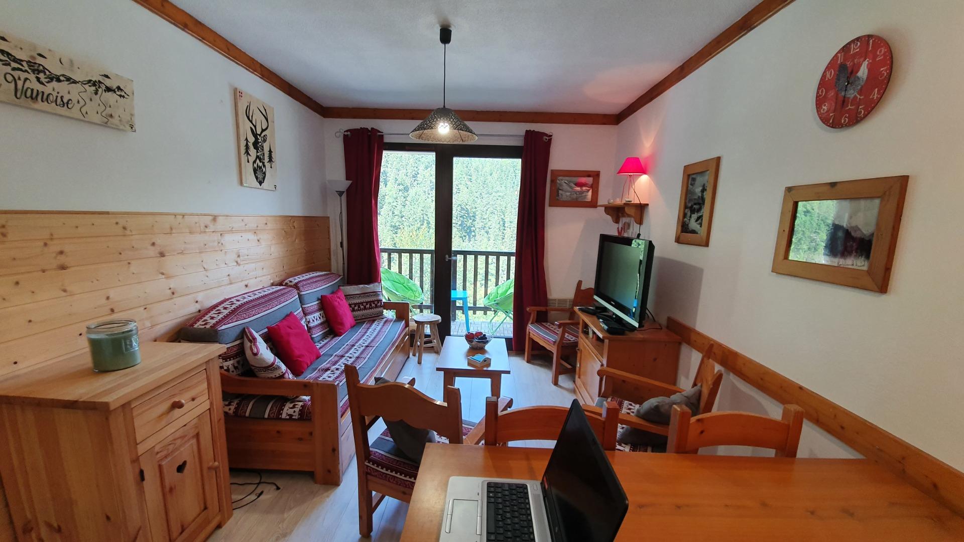 Skis aux pieds Appartement 6 Pers. au Chalet du Thabor
