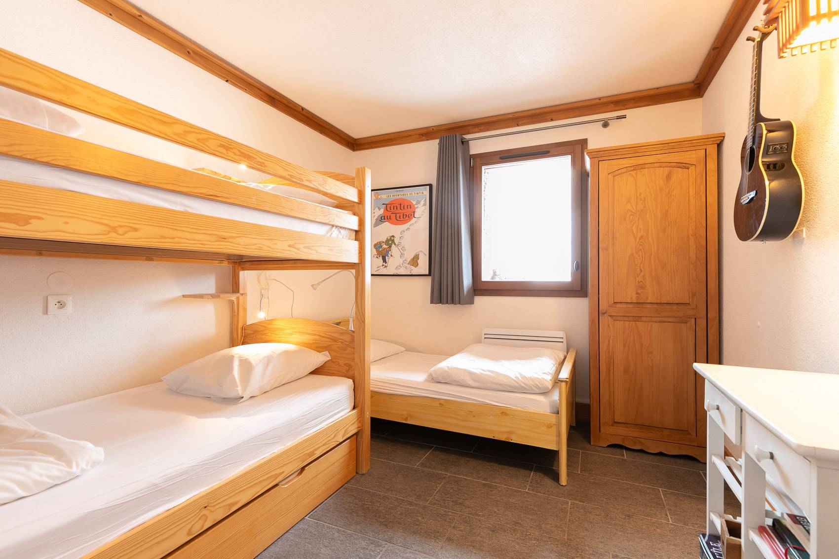 Appartement sur les pistes avec terrasse