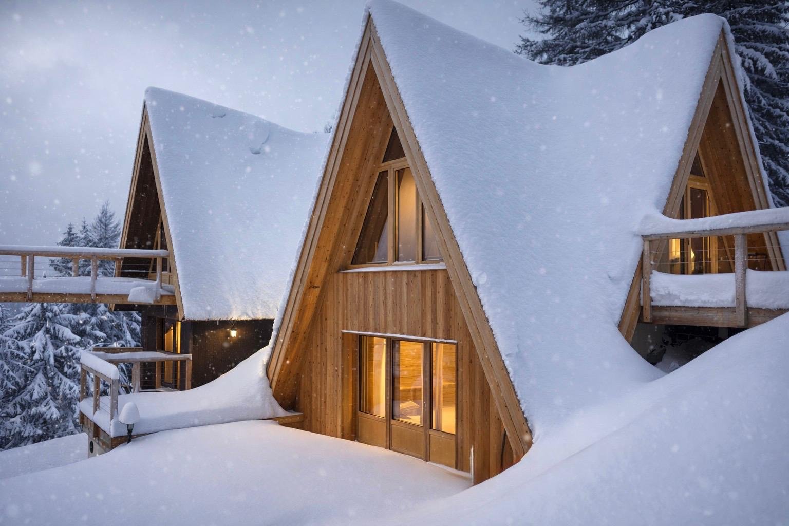 Chalet Pointu de l'Ours, Grand Chalet sur les Pistes ax Arcs, 7 chambres et Sauna
