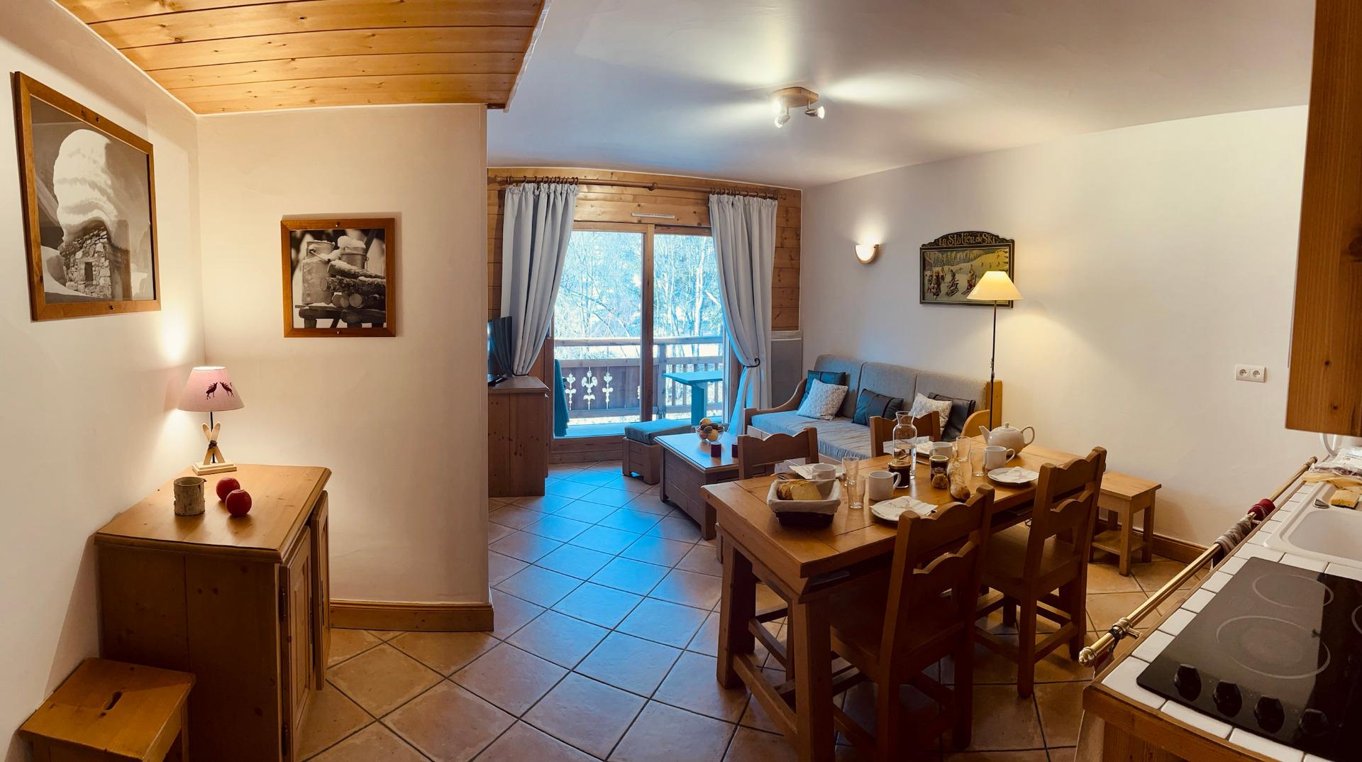 ROCHER BLANC C - UNIQUE / avec belles prestations au pied des pistes 