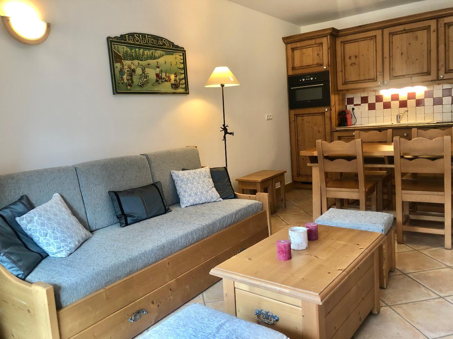 ROCHER BLANC C - UNIQUE / avec belles prestations au pied des pistes 