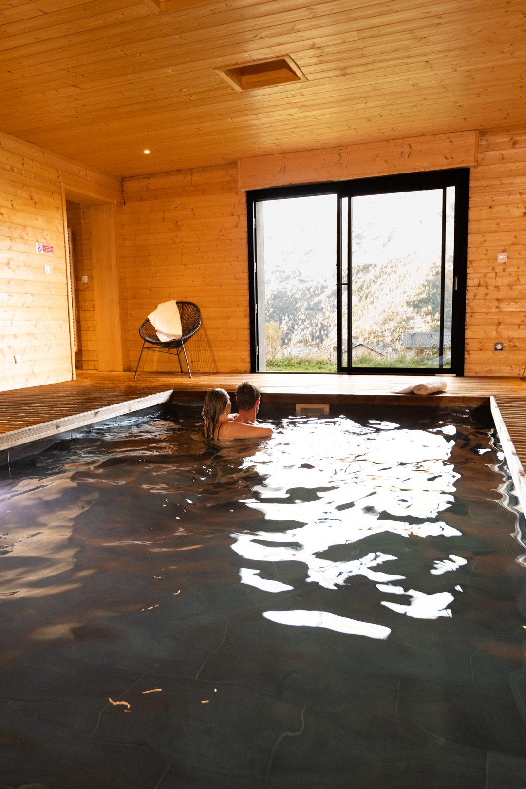 Chalet Piscine Intérieure Chauffée