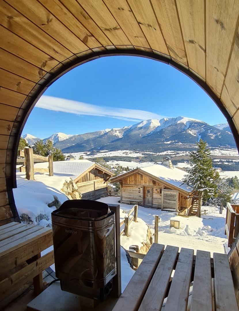 Chalet vista hameau des perles