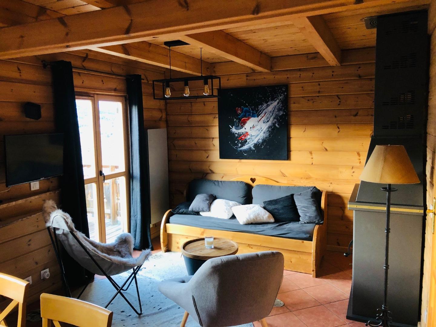 Chalet l'igloup 4*- piscine - 4/6 pers