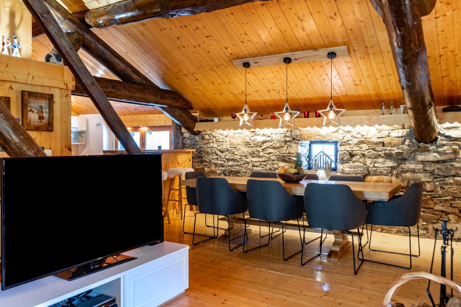 200m2 ski aux pieds avec grand parking