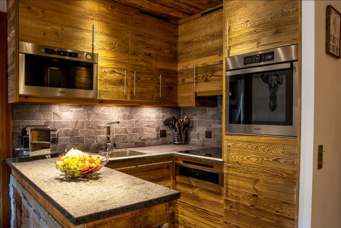 Les Arcs 1950, ambiance chalet luxe 5/7pers dans résidence 5* skis aux pieds avec SPA 