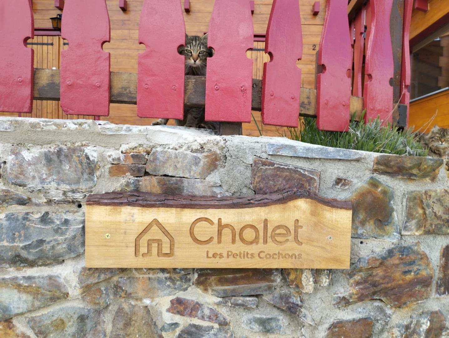 Le chalet des 3 petits cochons