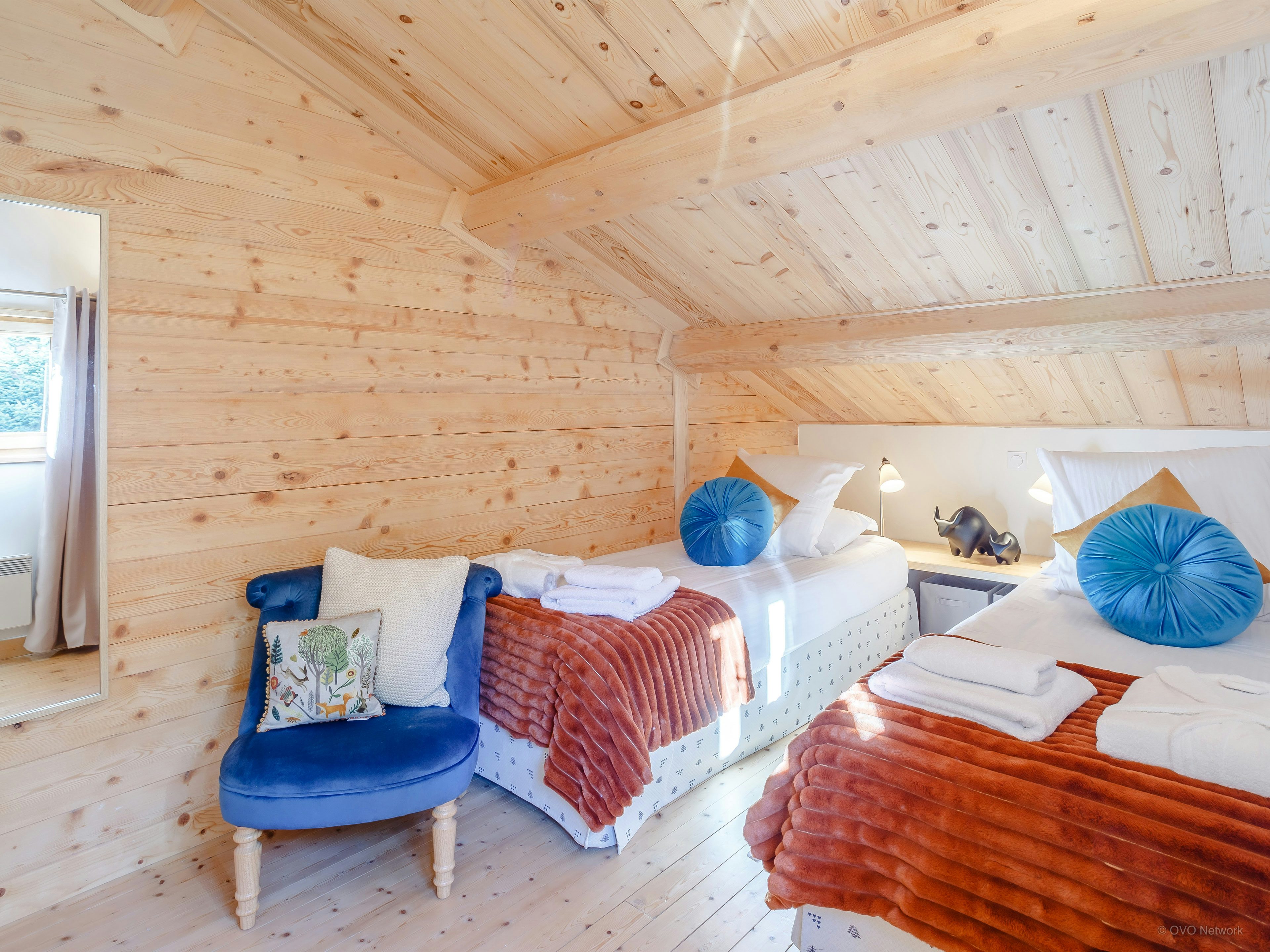 Les gets - jacuzzi, sauna et jardin