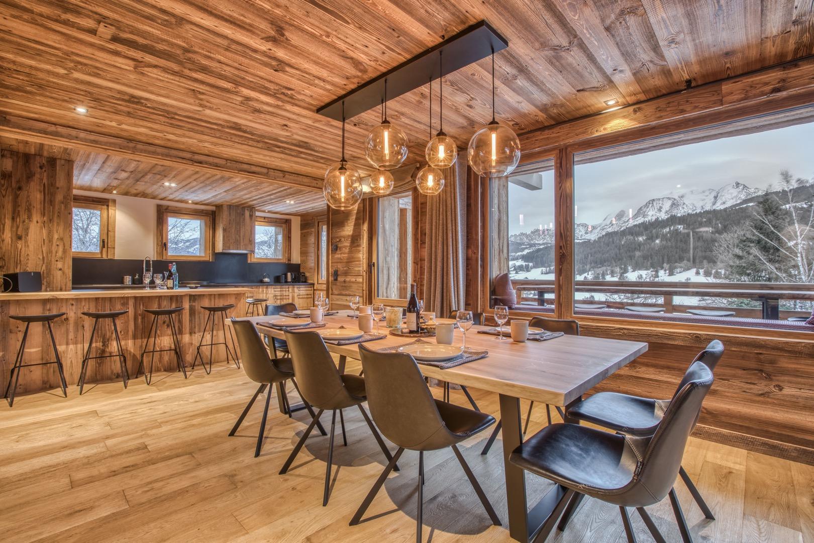 CHALET-ORMARET-MEGEVE Spa & Montblanc