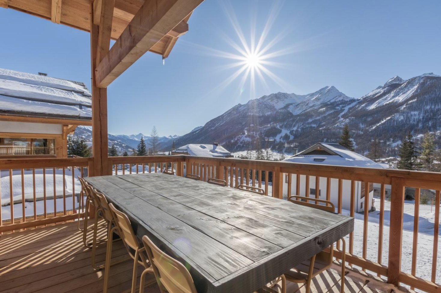 Chalet prestige 5* SPA 14/18 personnes Serre-chevalier / Le Monêtier