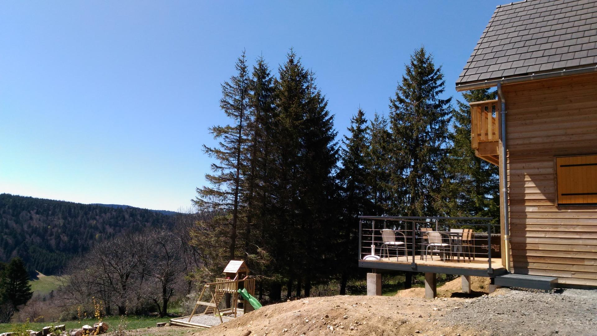 Chalet Pom'Pin 4 personnes avec jacuzzi, sauna et hammam