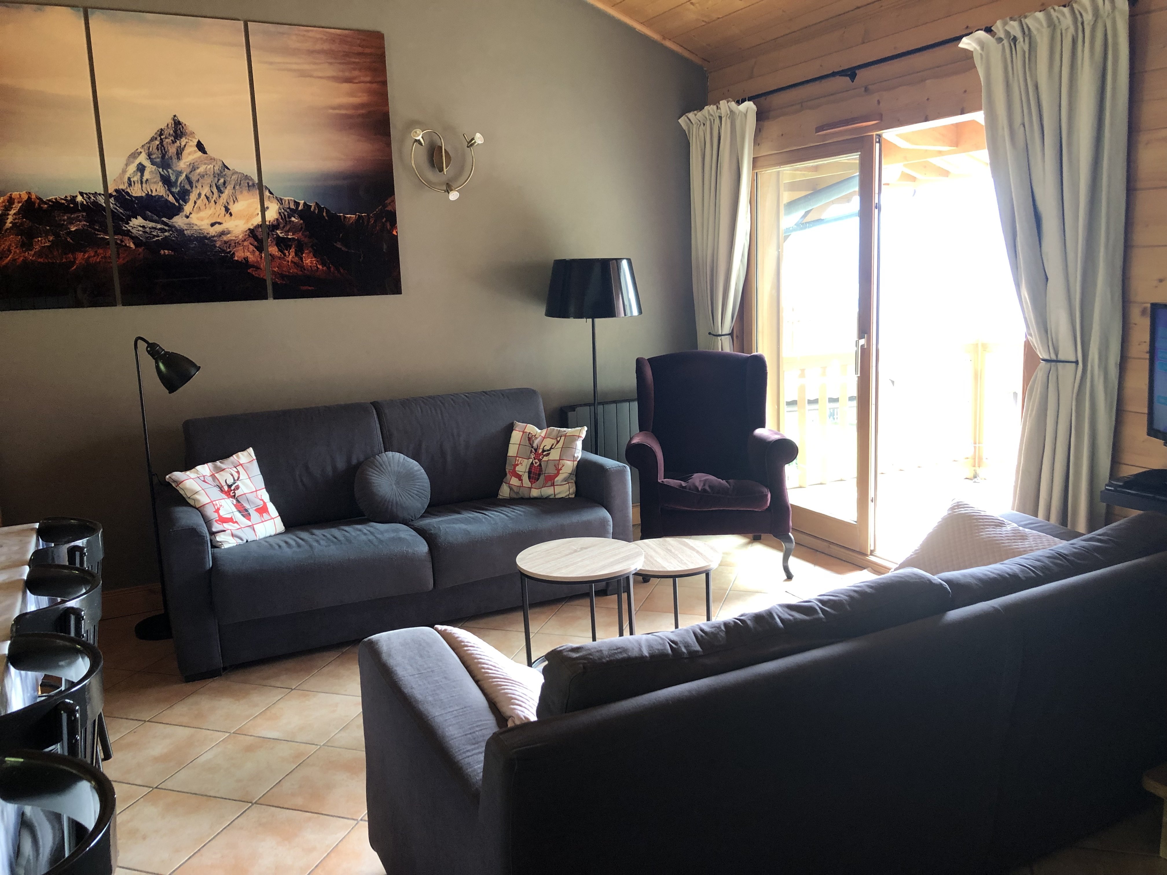 Grand duplex moderne et cocooning+piscine - Bisanne 1500 Les Saisies (Les Alpages de Bisanne)