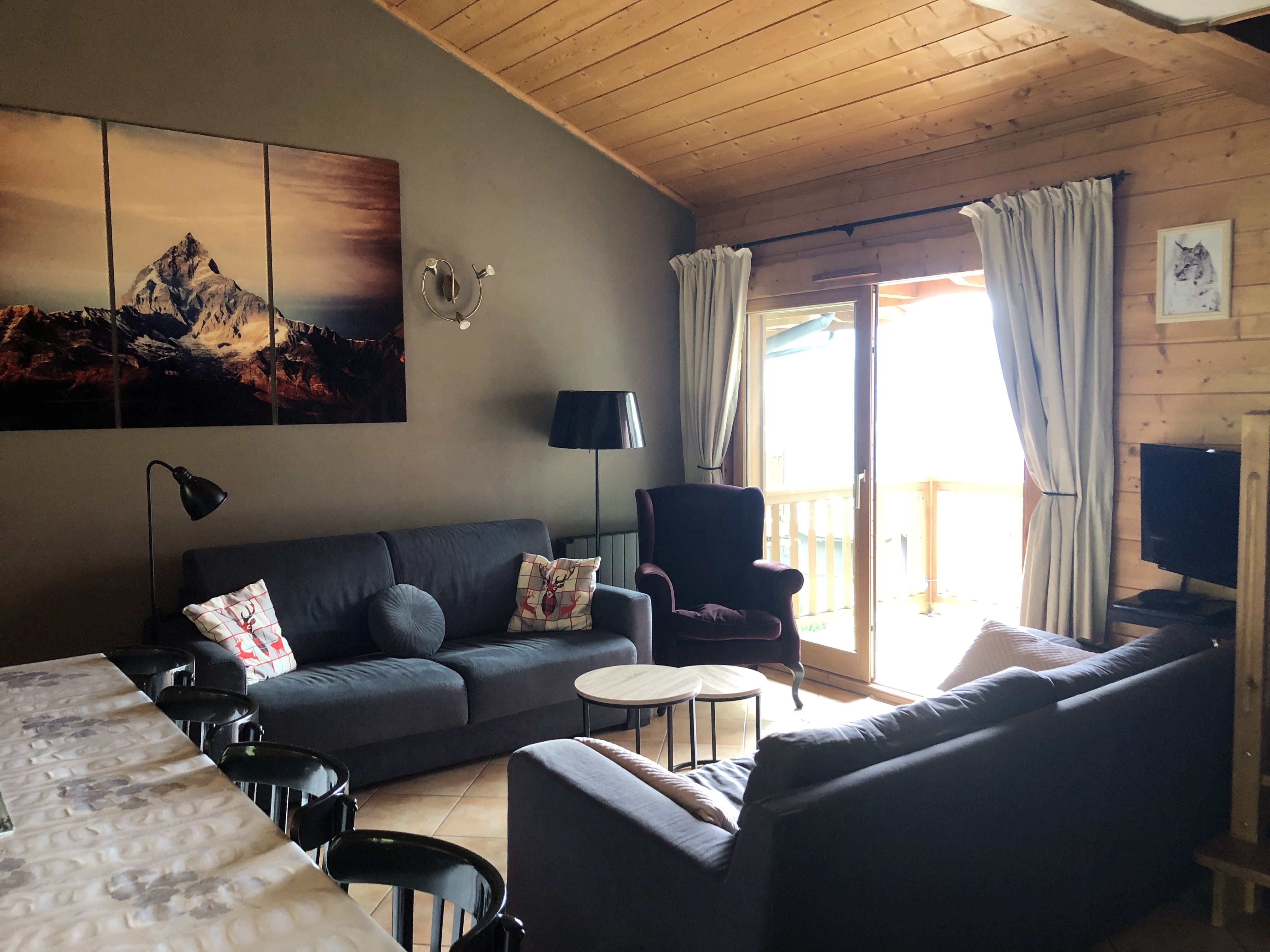Grand duplex moderne et cocooning+piscine - Bisanne 1500 Les Saisies (Les Alpages de Bisanne)