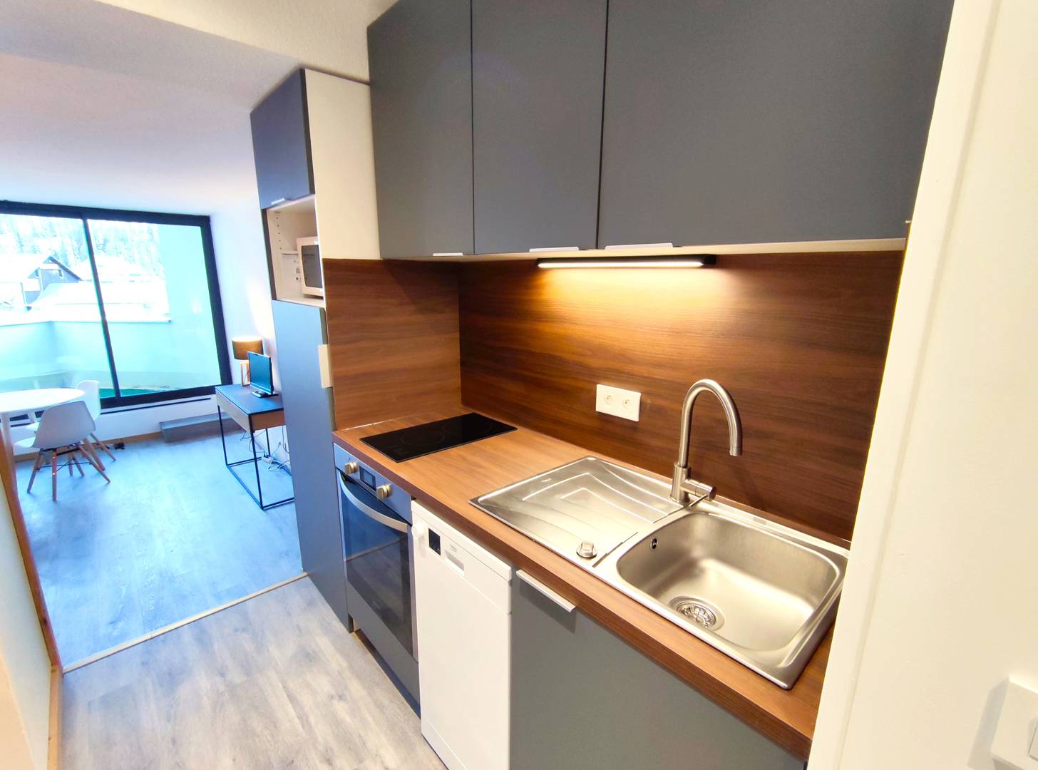 2pièces 4 rénové FRONT DE NEIGE SUD