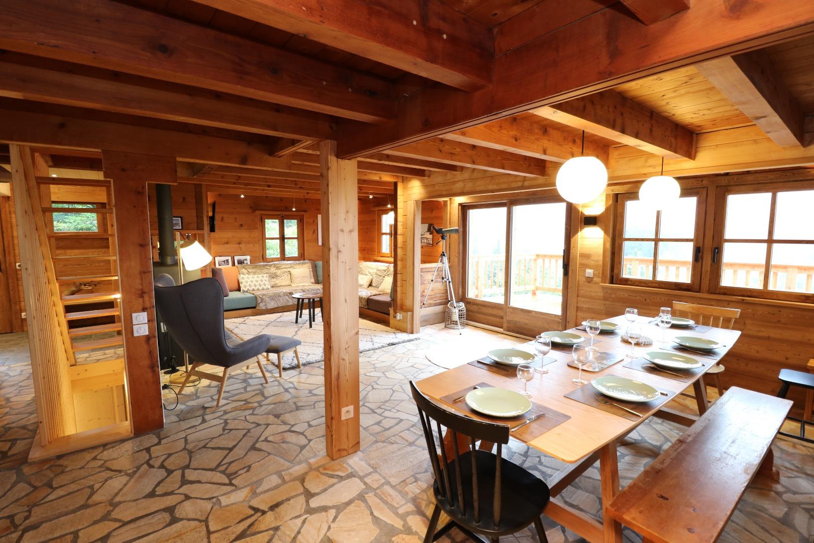 Chalet tranquille manigod/ la clusaz