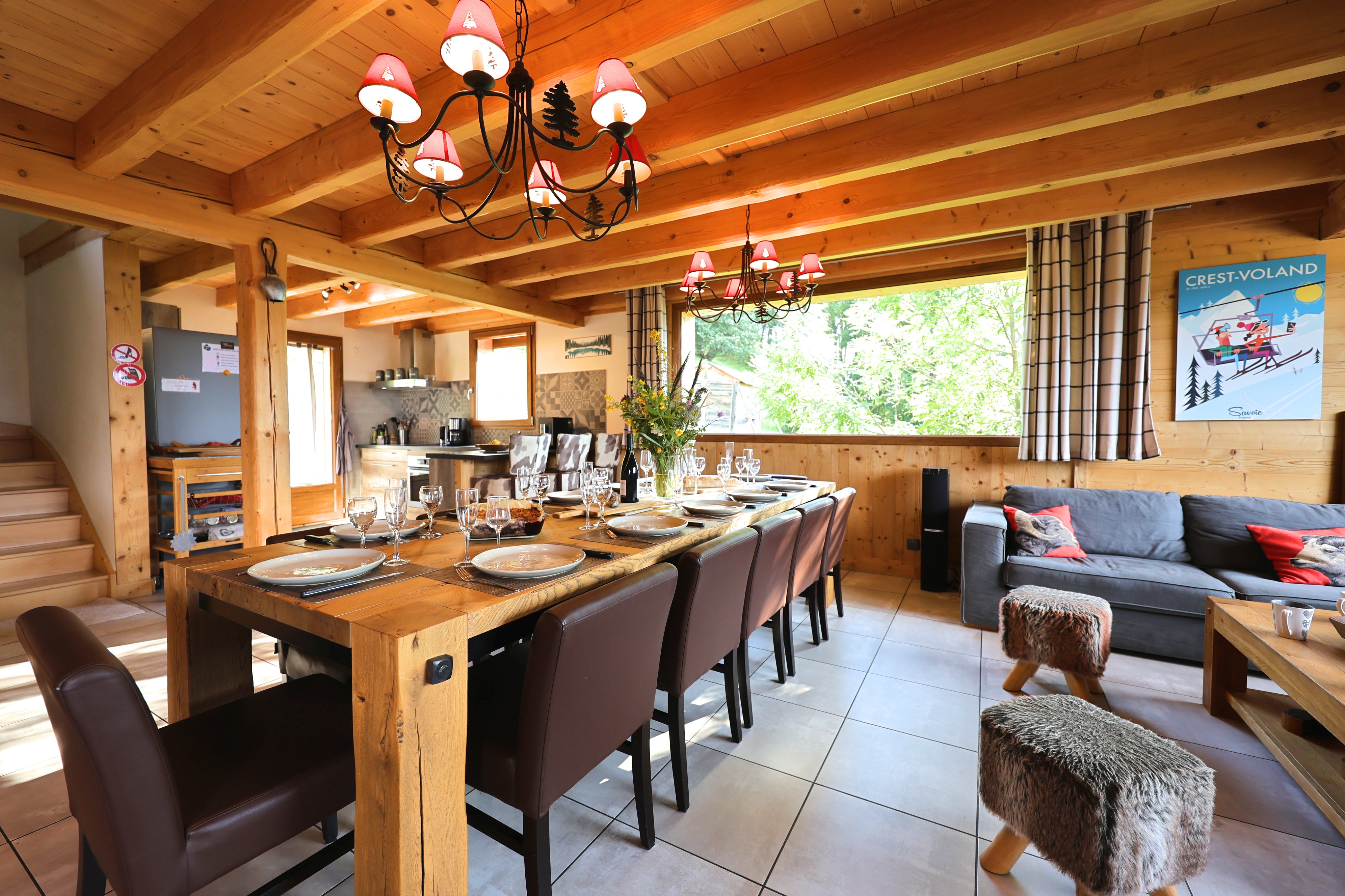  Au pied des pistes - Etoile 4/12 personnes très spacieux sauna, jacuzzi et billard 