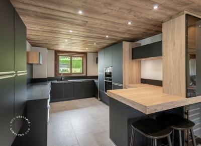 Chalet Whymper avec piscine (neuf) Megeve proche téléphérique Rochebrune, 8 minutes à pied du centre