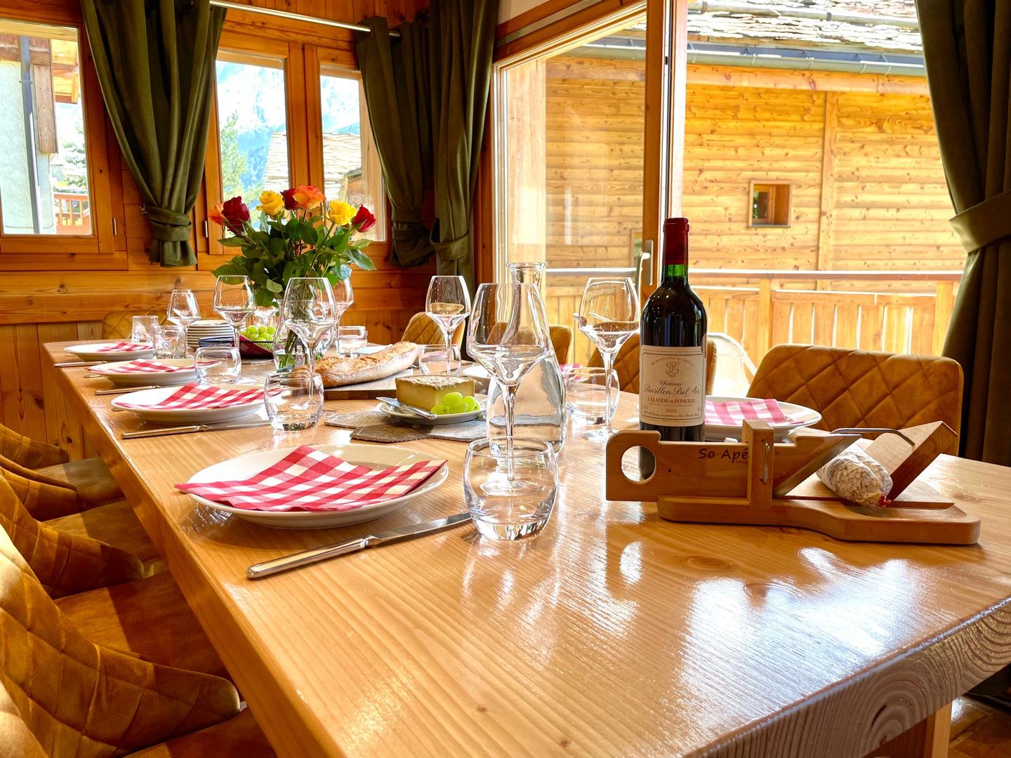 Location Chalet individuel Chalets Blanchot à plan-peisey (altitude 1650m) 6 à 9 personnes 135m²