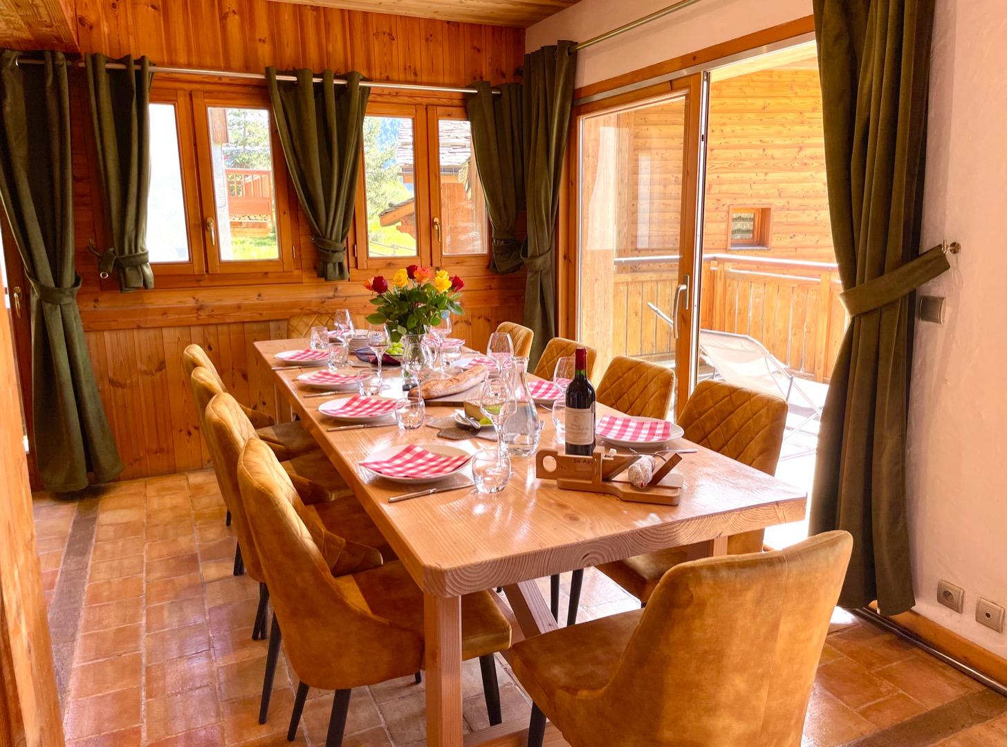 Location Chalet individuel Chalets Blanchot à plan-peisey (altitude 1650m) 6 à 9 personnes 135m²
