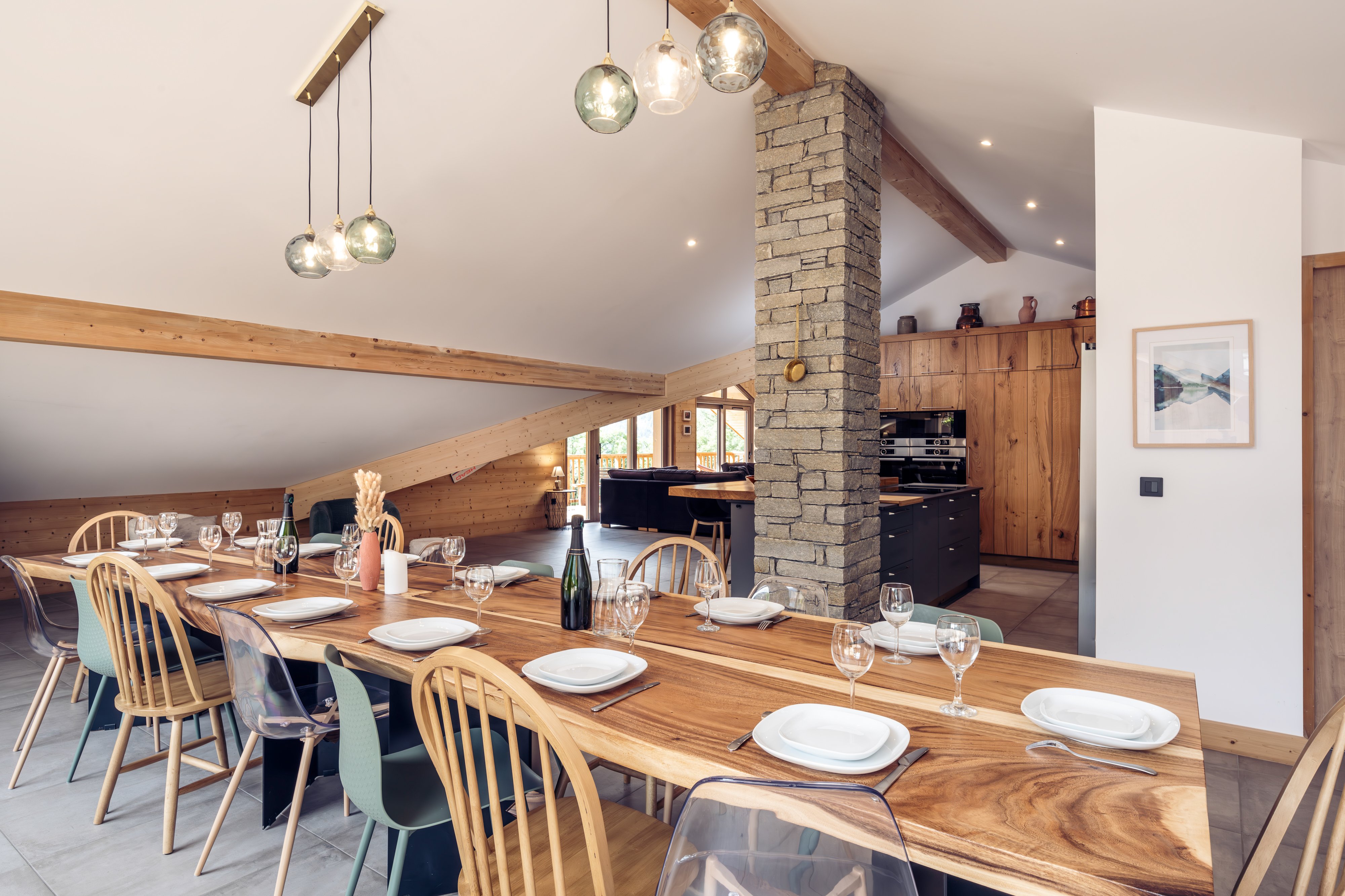 GUSTAVE 4* 600m piste La Plagne - sauna - linge inclus